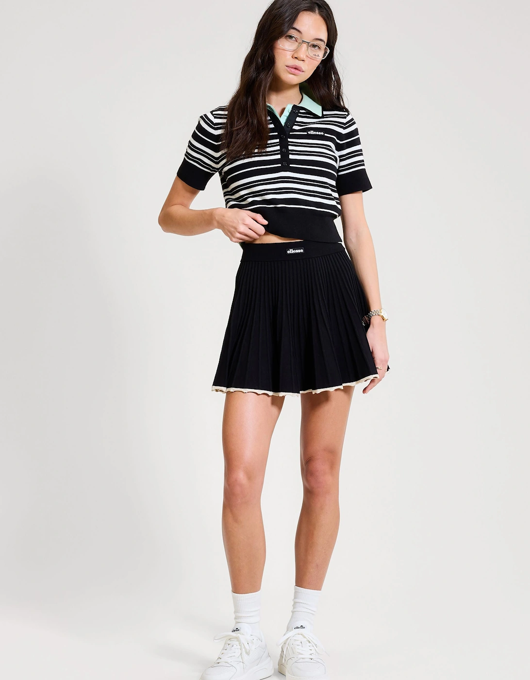 The Tennis Polo - Black