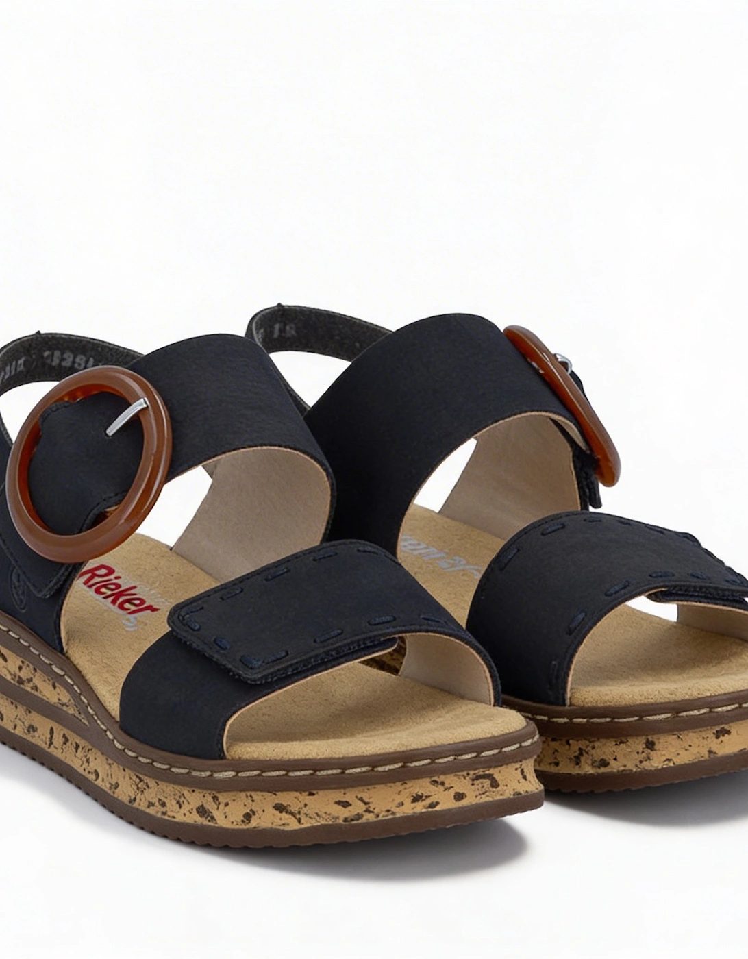 62950-14 Womens Ankle Strap Sandals Blue