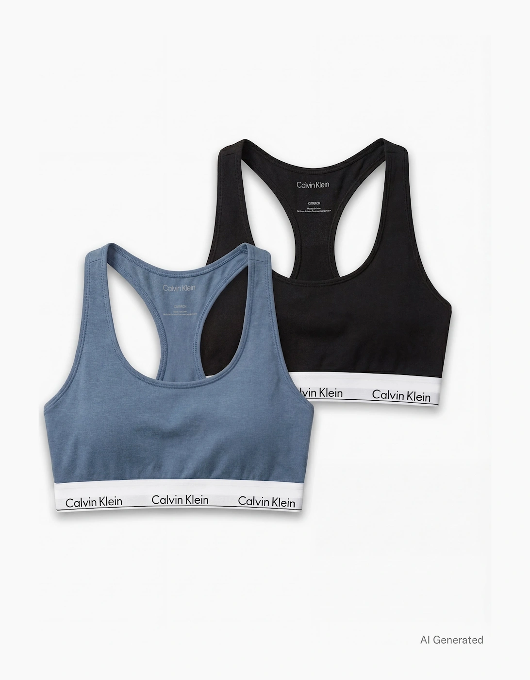 Calvin Klein BRALETTE Womens 2 Pack Multicoloured