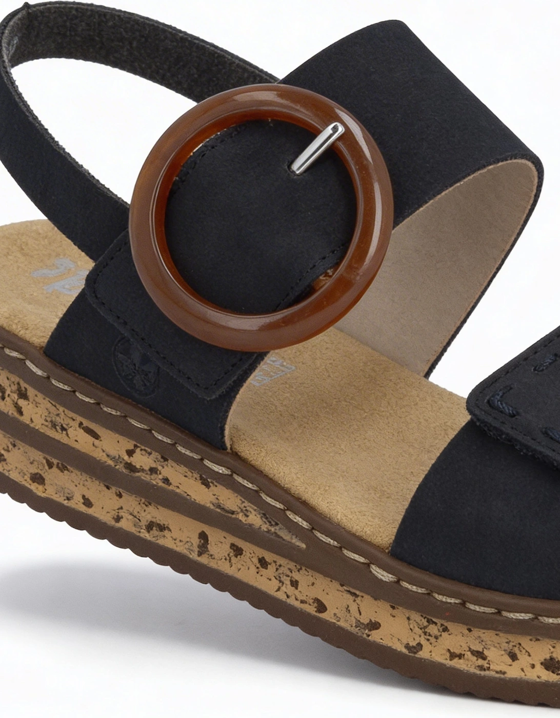 62950-14 Womens Ankle Strap Sandals Blue