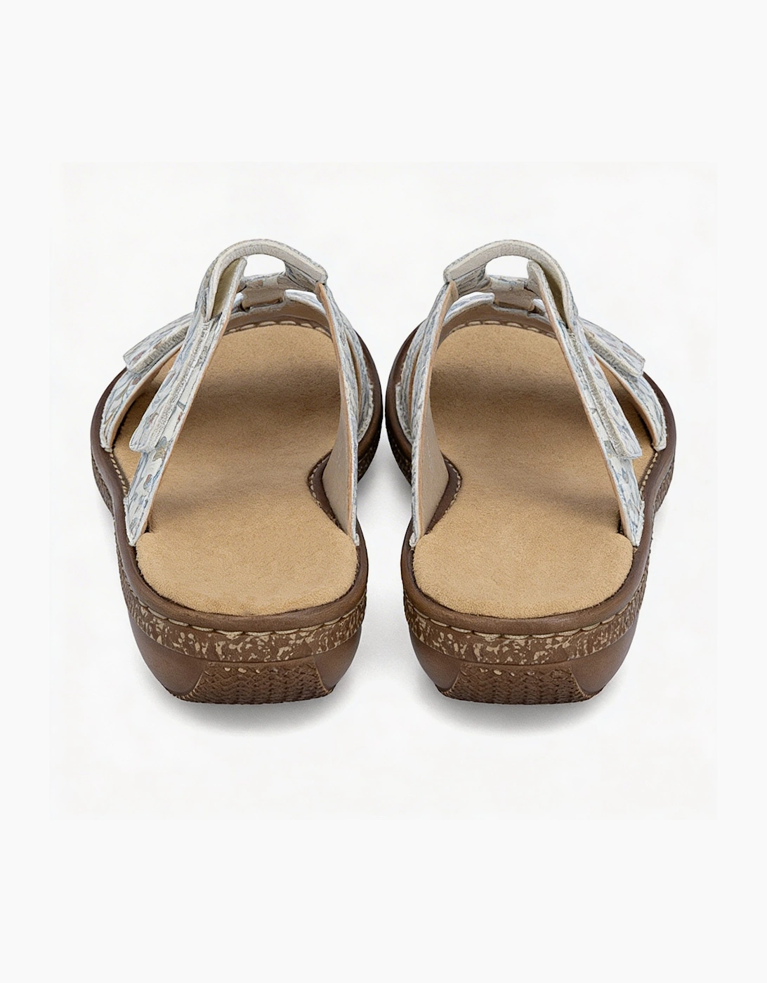 628P9-91  Womens Ankle Strap Sandals Multi