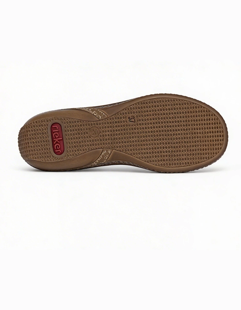 Rieker 628P9-20 Womens Ankle Strap Sandals Brown