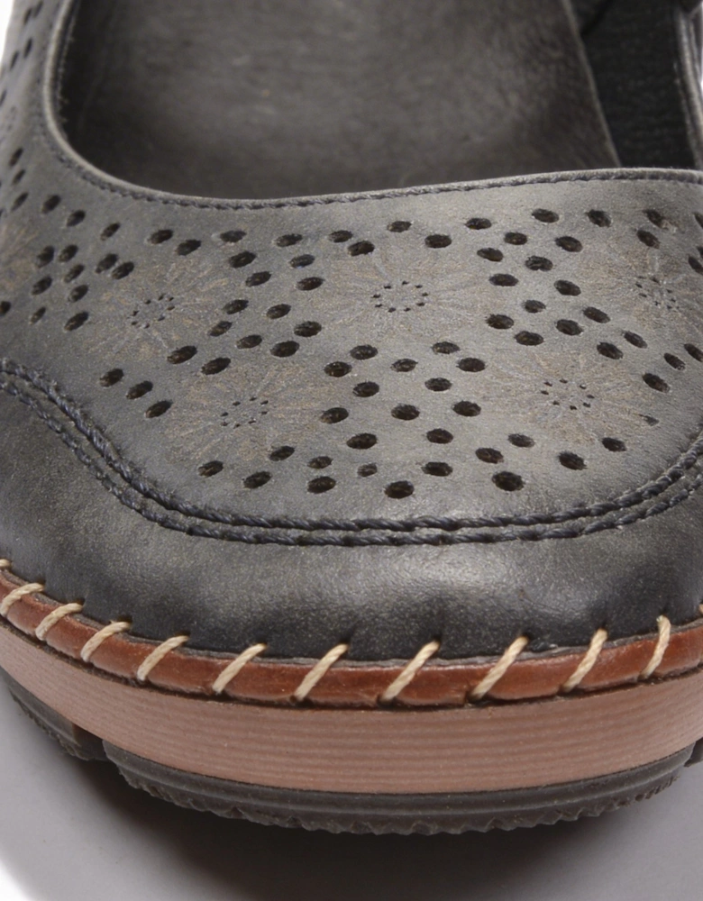 44875-00 Womens Mary Jane Shoes Black