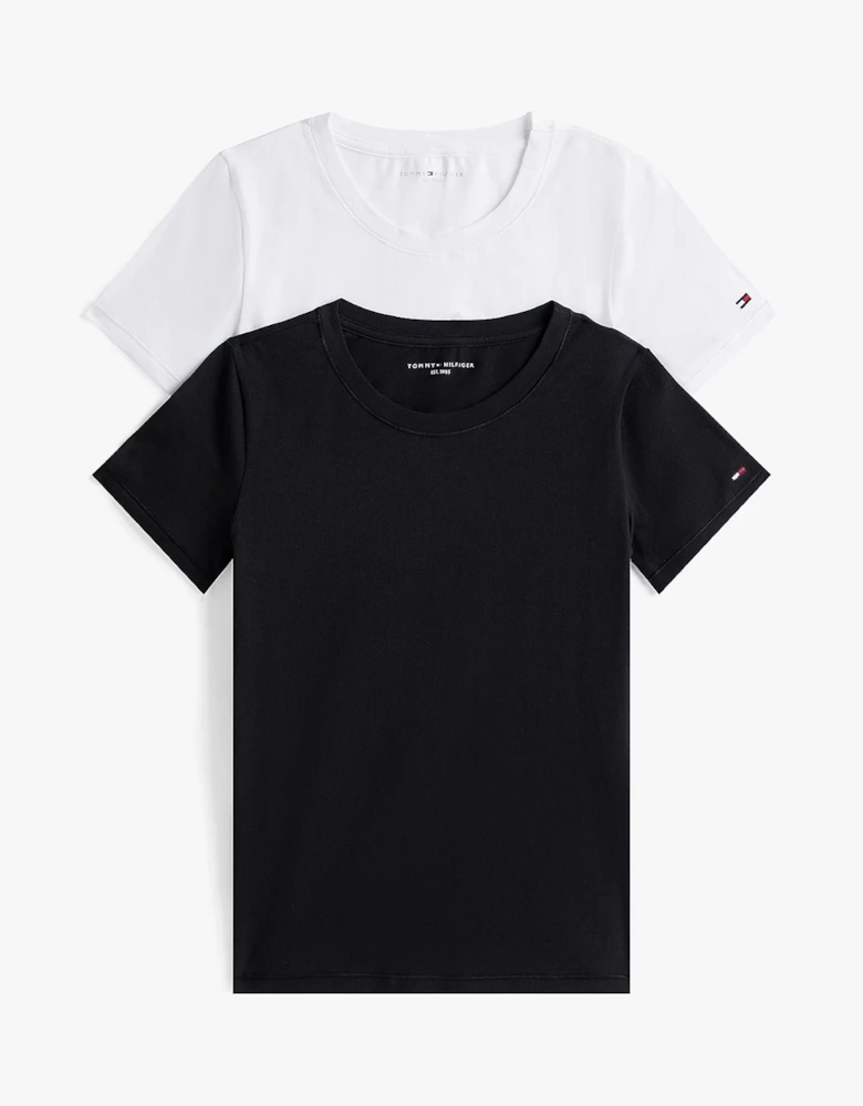 Tommy Hilfiger SS T-Shirt Womens T-Shirts & Tank Tops Multicoloured