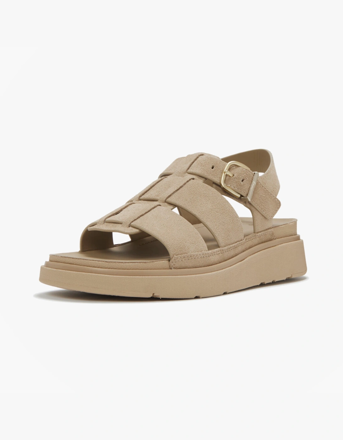 GEN-FF Womens Ankle Strap Sandals Cappuccino