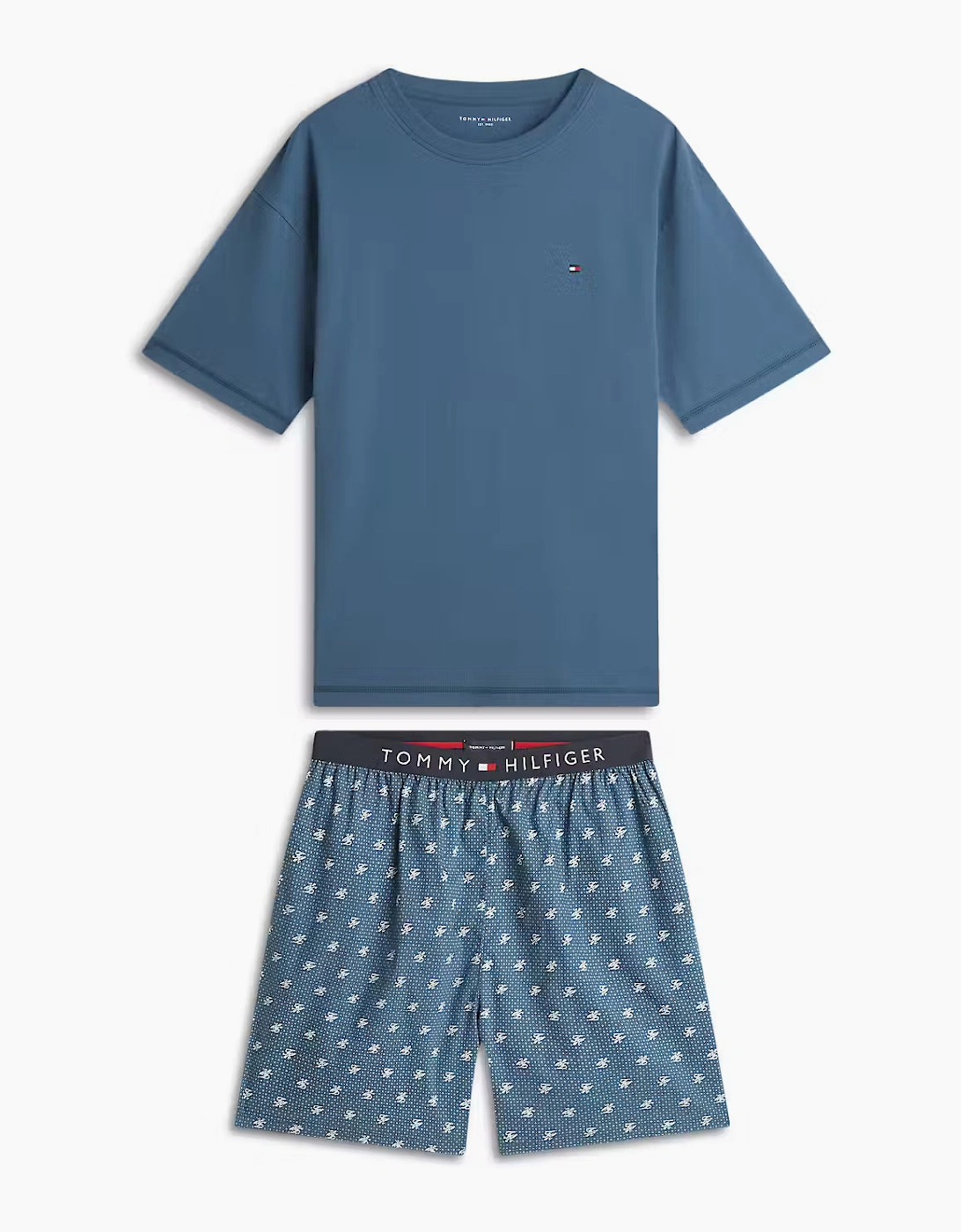 Tommy Hilfiger SS WOVEN SHORT PRINT Mens Pyjama Set Multicoloured