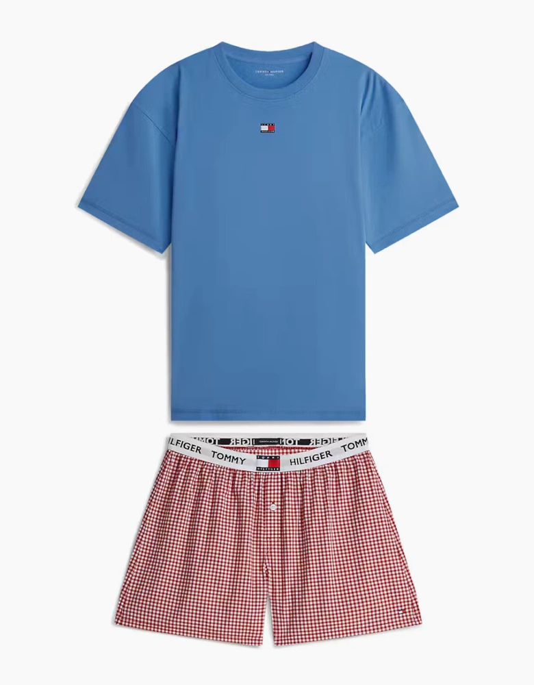 Tommy Hilfiger SS WOVEN SHORT PRINT Mens Pyjama Set Multicoloured