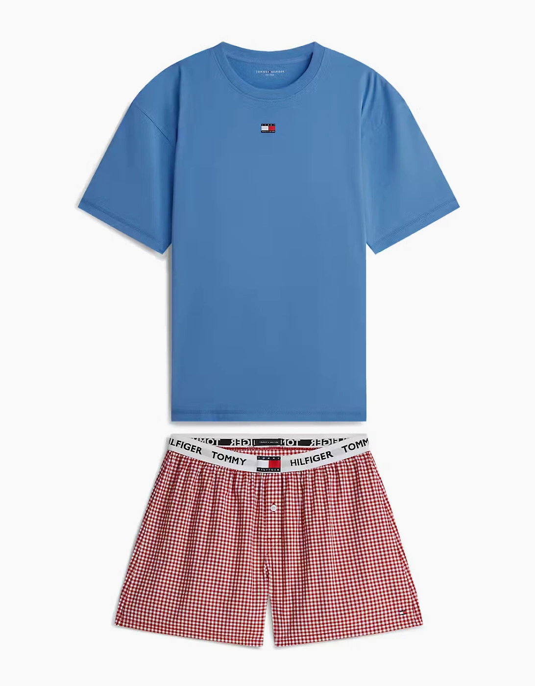 Tommy Hilfiger SS WOVEN SHORT PRINT Mens Pyjama Set Multicoloured