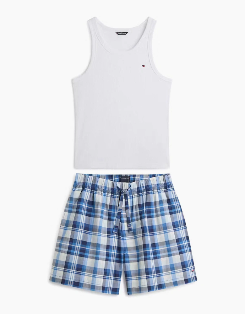 Tommy Hilfiger TANK & WOVEN SHORT Set Mens Pyjama Set Multicoloured