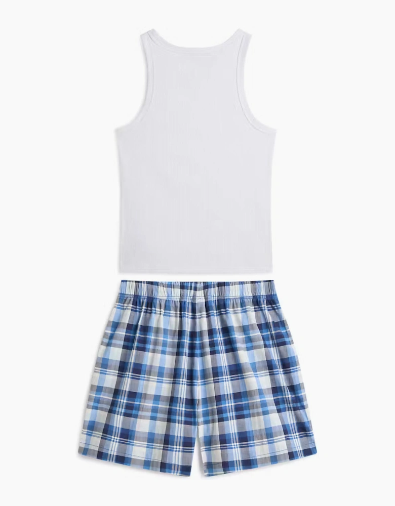 Tommy Hilfiger TANK & WOVEN SHORT Set Mens Pyjama Set Multicoloured