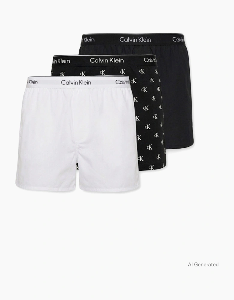 Calvin Klein BOXER SLIM Mens Boxer Shorts Multicoloured