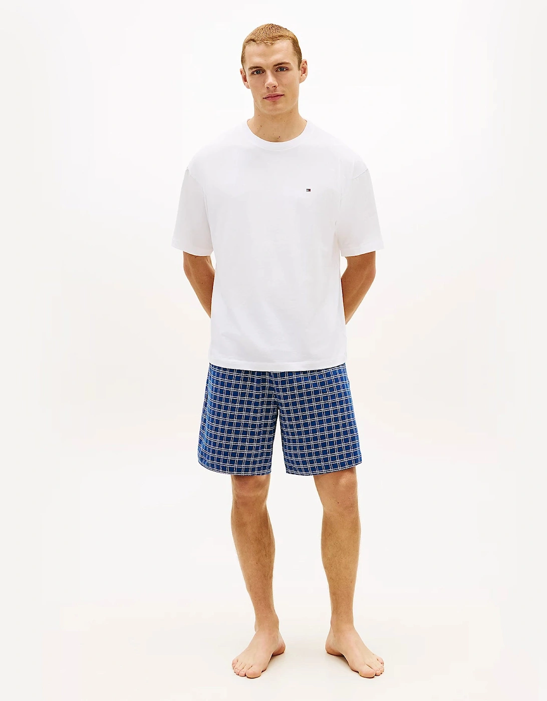 Tommy Hilfiger SS JERSEY Mens Pyjama Set Multicoloured