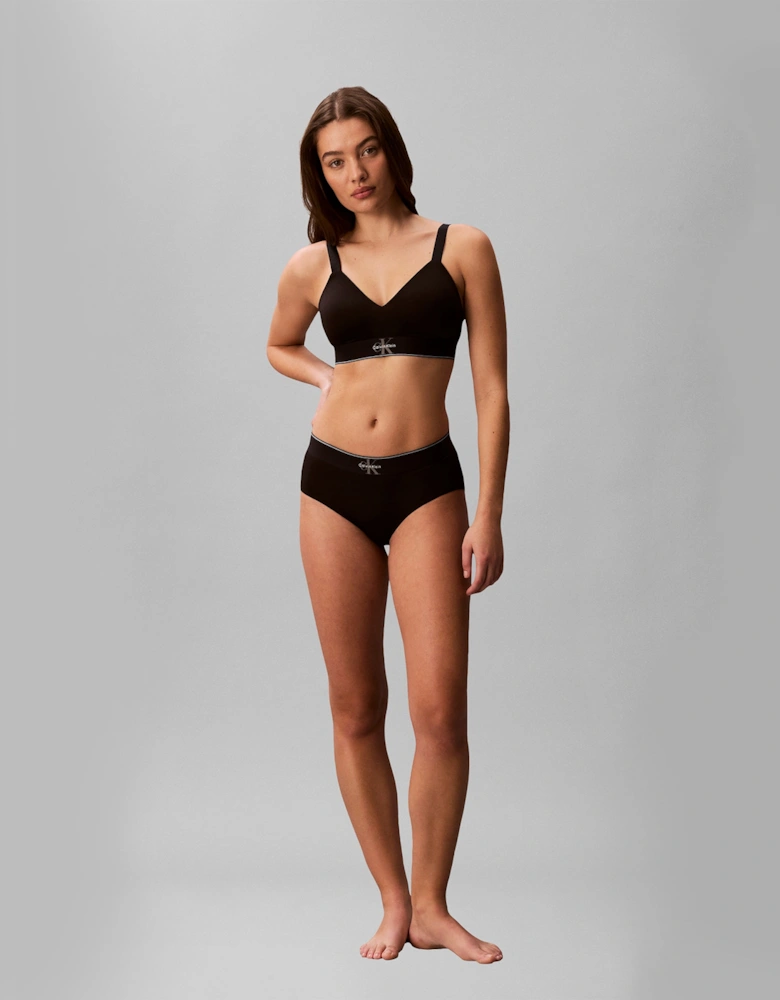 Calvin Klein LIGHTLY LINED BRALETTE Womens Black