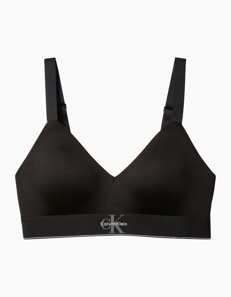 Calvin Klein LIGHTLY LINED BRALETTE Womens Black