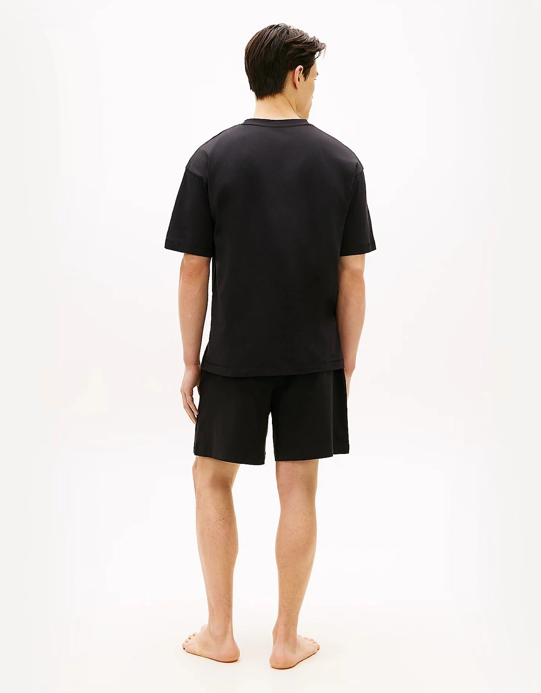 Tommy Hilfiger SS LOGO TEE Mens T-Shirt Black