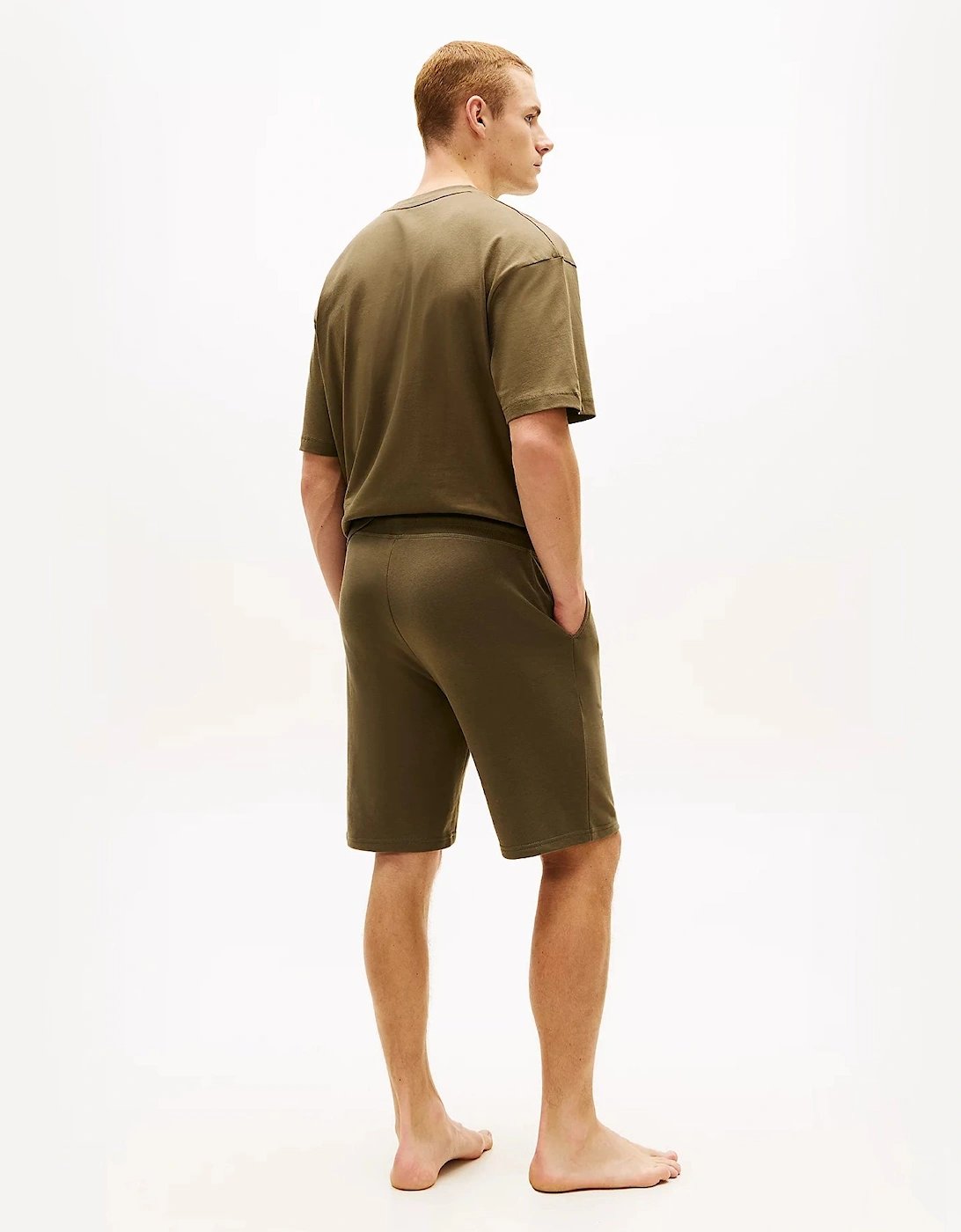 Tommy Hilfiger TRACK SHORT Mens Shorts Army Green