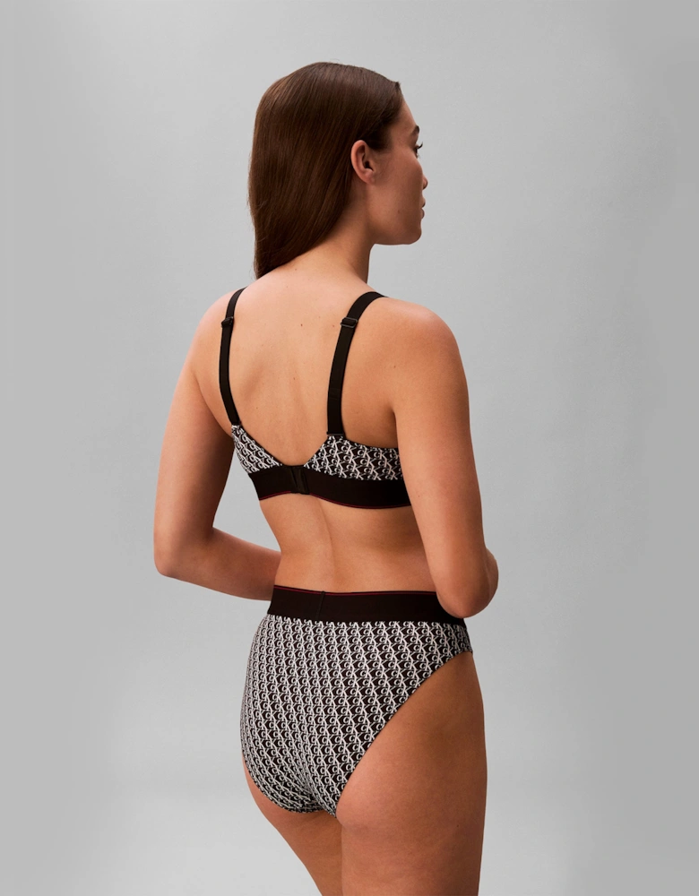 Calvin Klein LIGHTLY LINED BRALETTE Womens Bralette Black