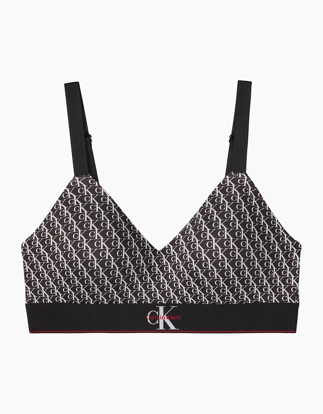Calvin Klein LIGHTLY LINED BRALETTE Womens Bralette Black