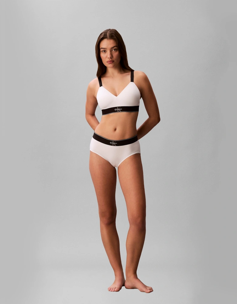 Calvin Klein LIGHTLY LINED BRALETTE Womens Bralette White