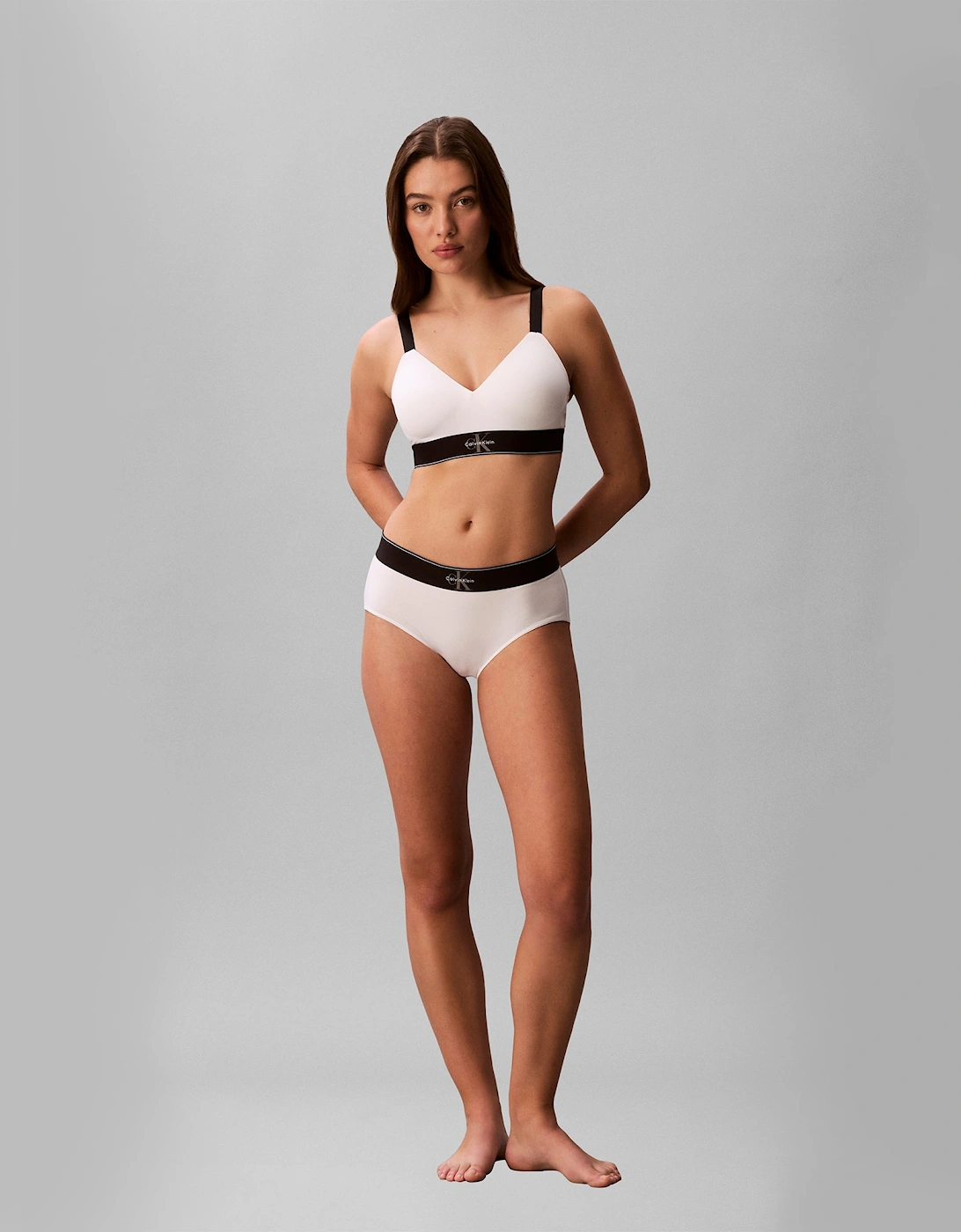 Calvin Klein LIGHTLY LINED BRALETTE Womens Bralette White