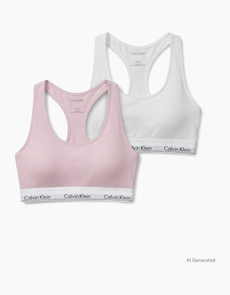 Calvin Klein BRALETTE Womens 2 Pack Multicoloured
