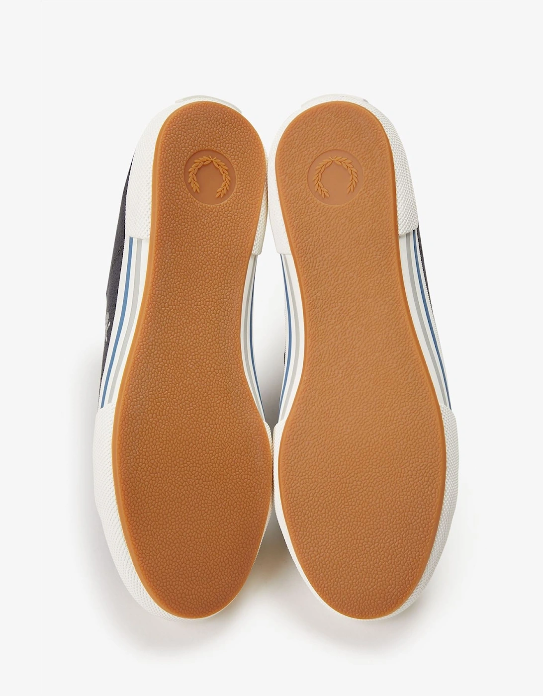 B708 Vintage Tennis Canvas Men's Anchor Grey Trainers