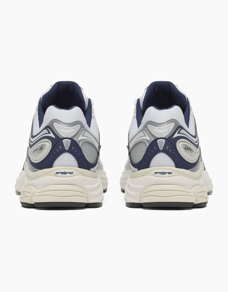 ProGrid Omni 9 White/Navy Trainers