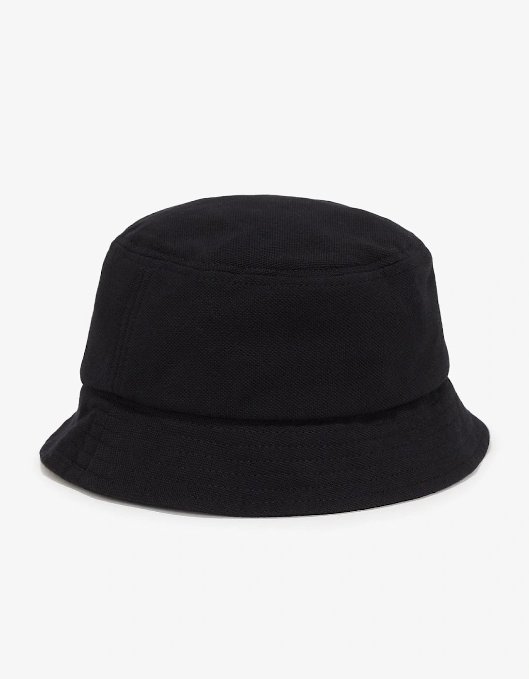 Mens Pique Bucket Hat - Black/Snow White 843