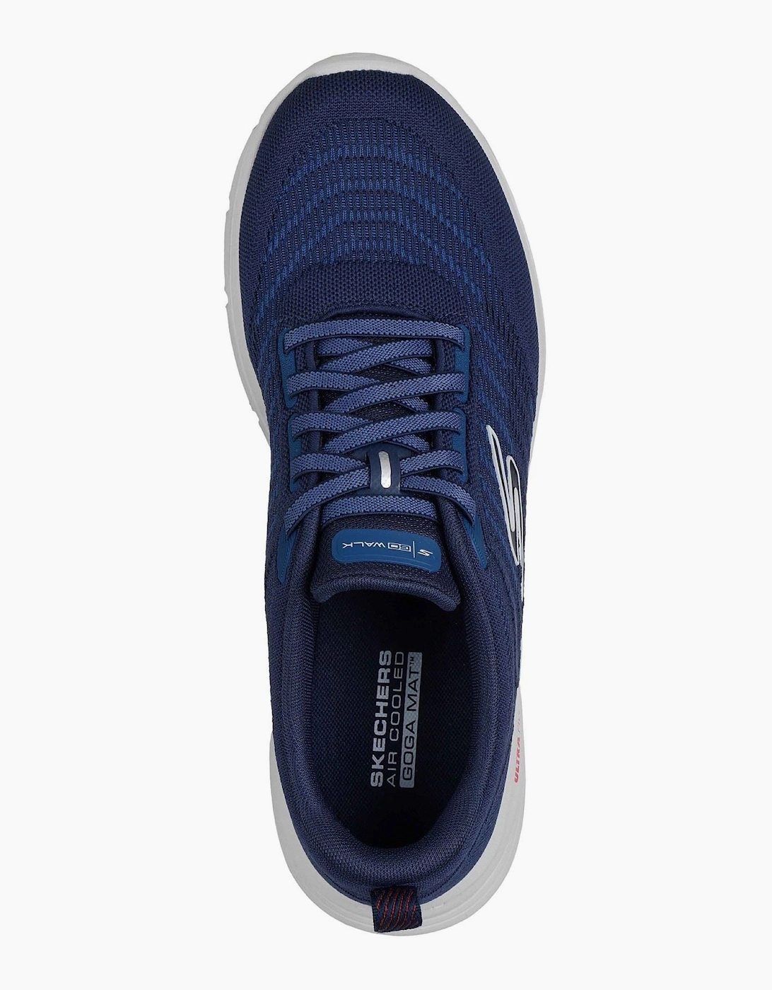 8 Day Textile Men's Navy/Red Standard Trainers