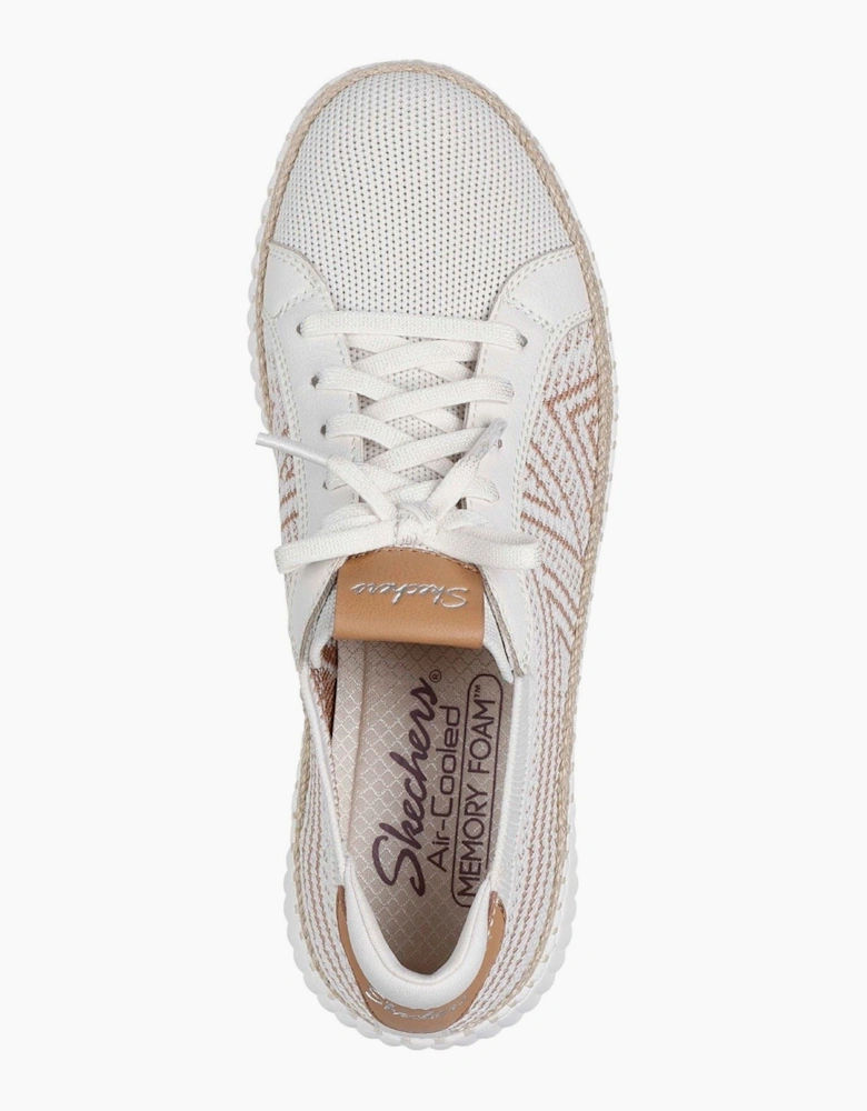Wilshire Blvd - Bellevue Polyester Women's Off White Trainers