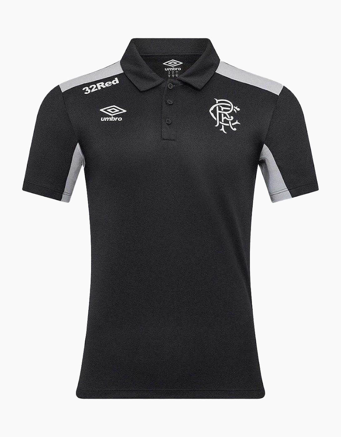 Mens Presentation Rangers FC Polyester Polo Shirt, 3 of 2