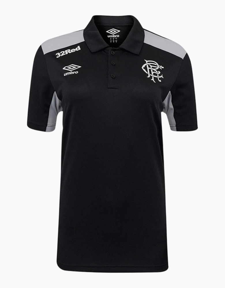 Womens/Ladies Presentation Rangers FC Polyester Polo Shirt