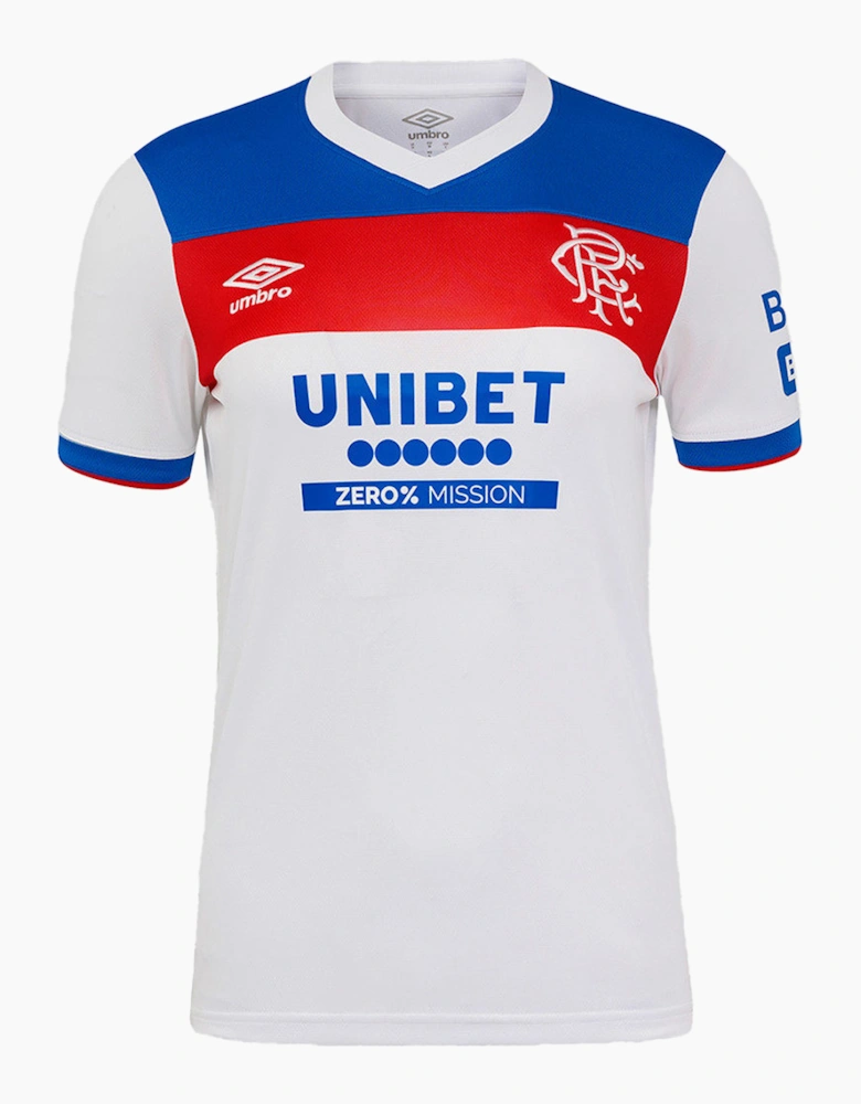 Womens/Ladies 25/26 Rangers FC Short-Sleeved Away Shirt