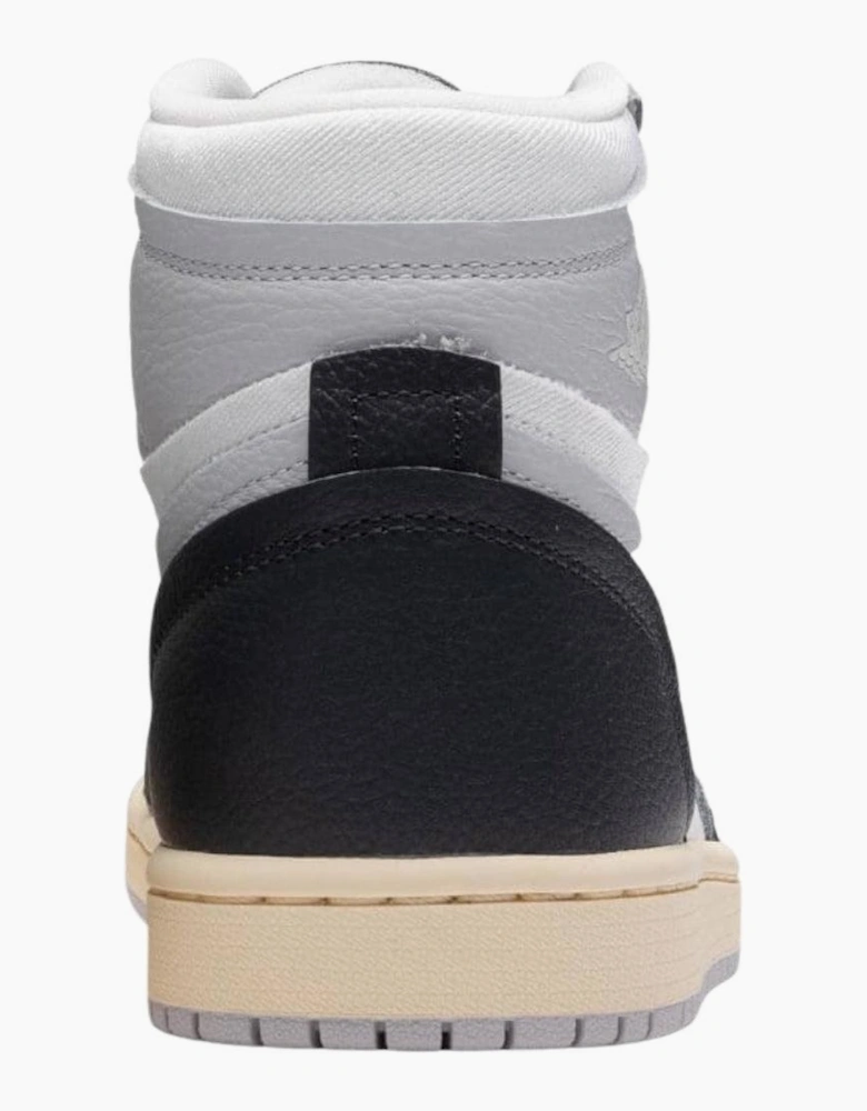 Womens/Ladies Air Jordan 1 Leather High-top Trainers