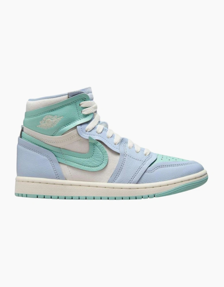 Womens/Ladies Air Jordan 1 Leather High-top Trainers