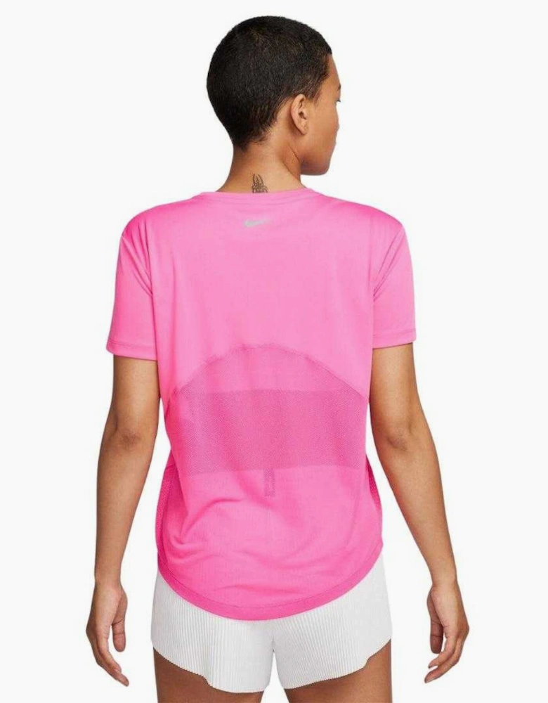 Womens/Ladies Dri-FIT Short-Sleeved Running Top