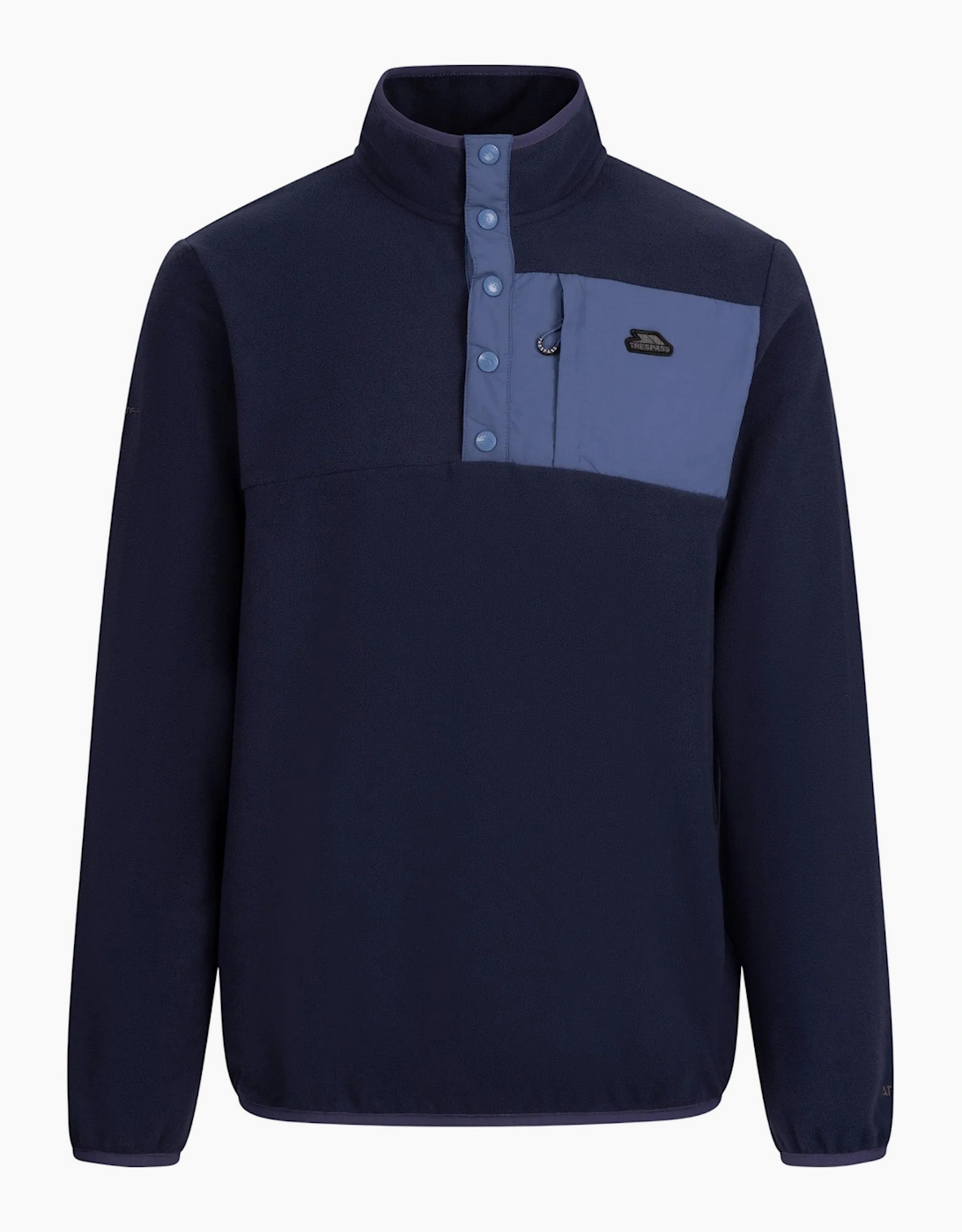 Trespass Men's Navy Hosta Anti-Pilling Fleece Top - Size: 40/Regular