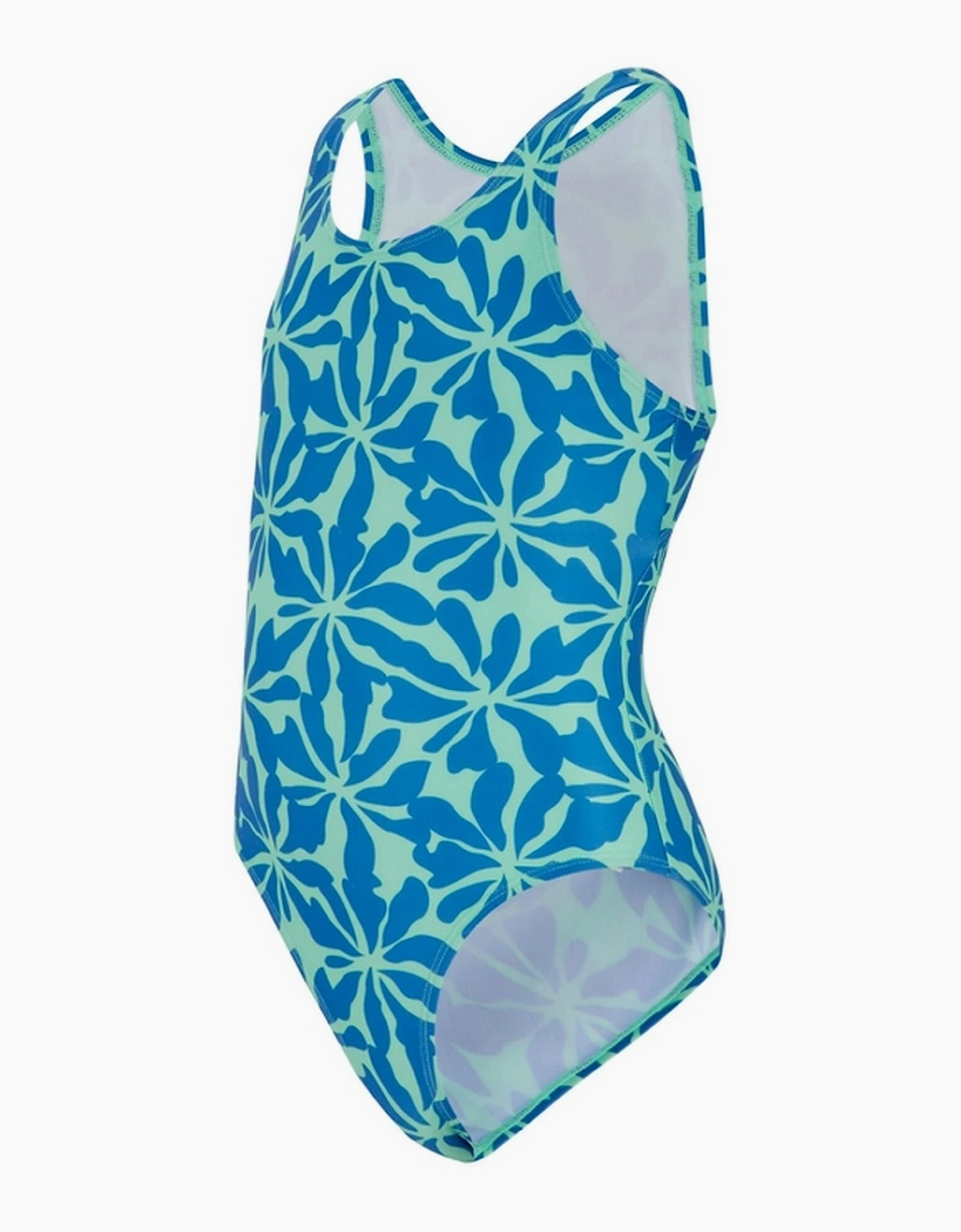 Girls Floral One Piece Swimsuit