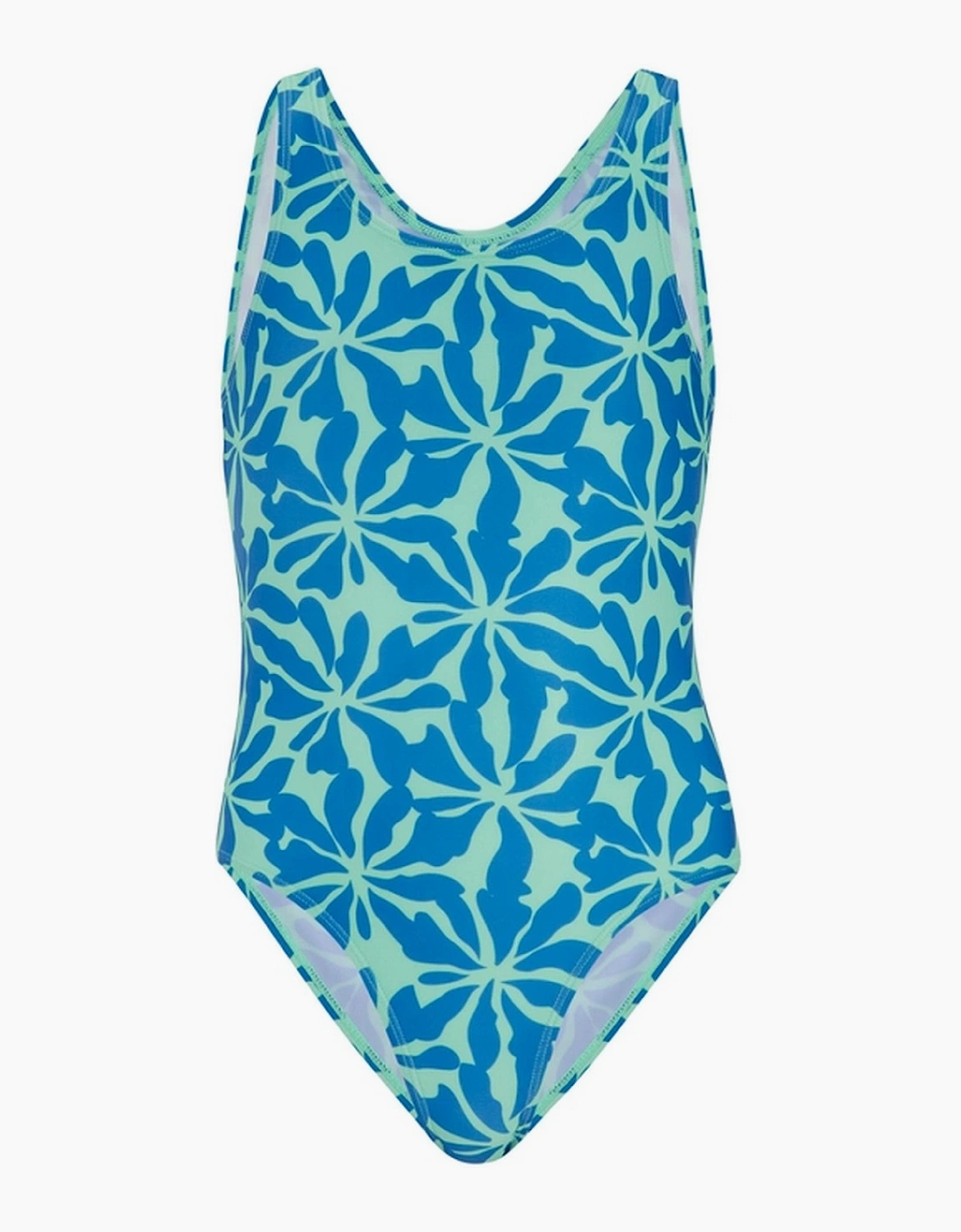 Girls Floral One Piece Swimsuit, 5 of 4