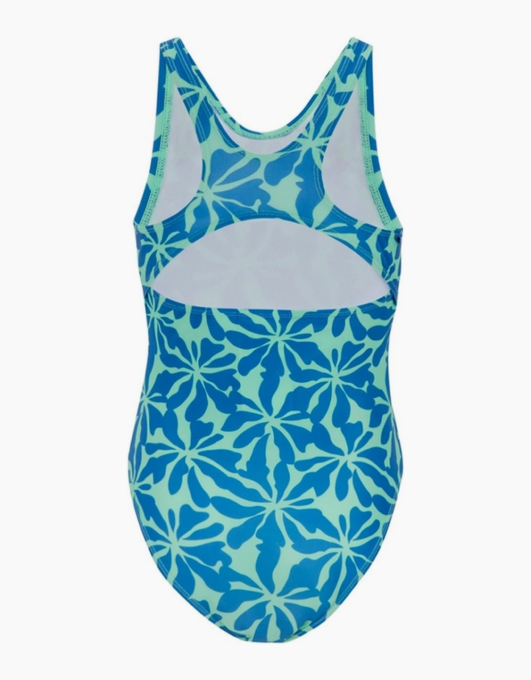 Girls Floral One Piece Swimsuit