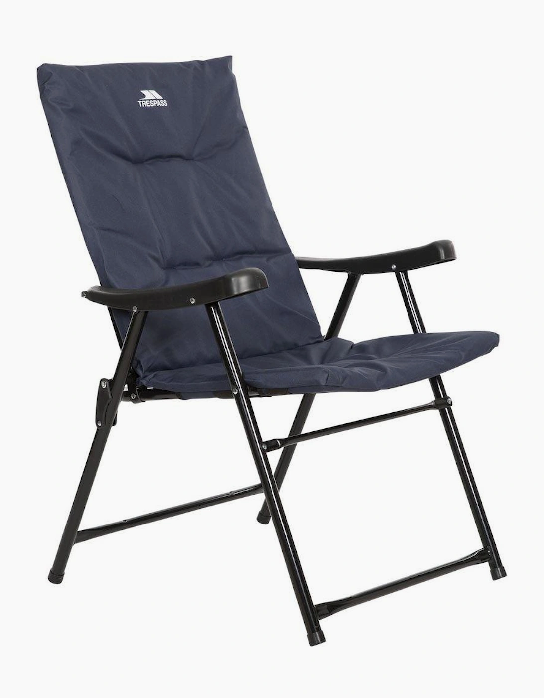 Trespass Unisex Navy Paddy Padded Folding Chair - Size: One Size