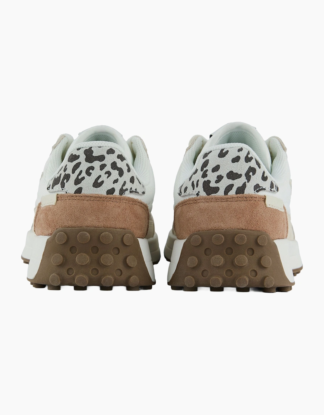 Regatta Womens/Ladies Marine Heritage II Leopard Print Suede Trainers