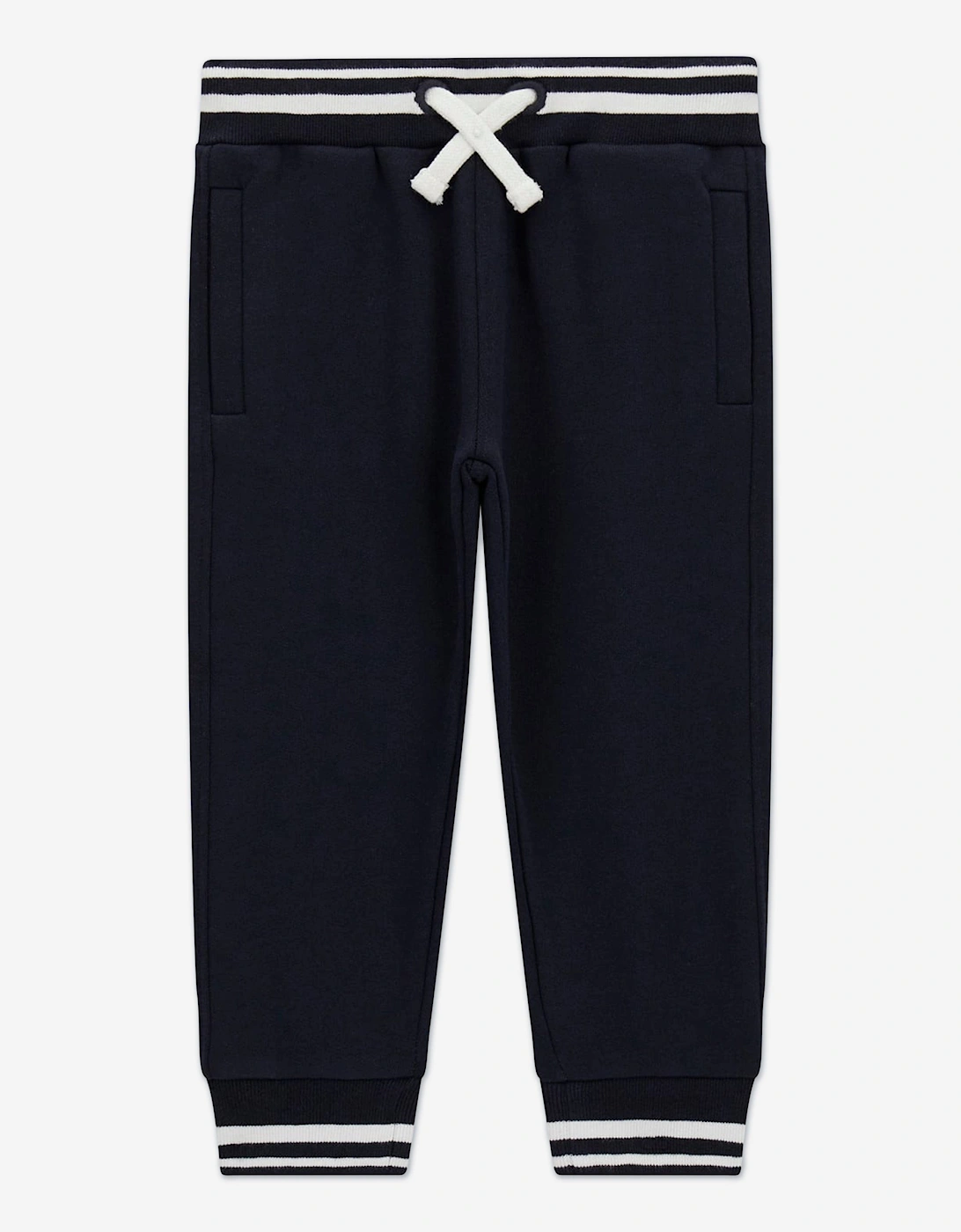 Boys Logo Joggers in Navy, 6 of 5