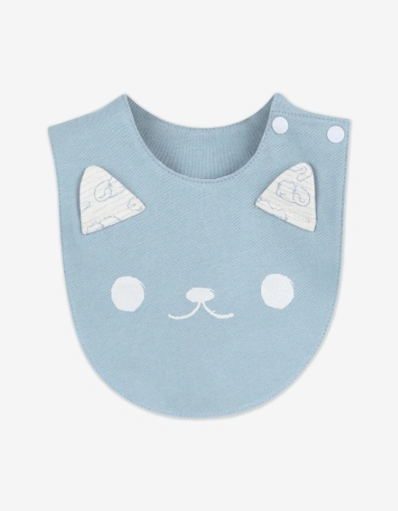 Baby Girls Bib Set in Blue