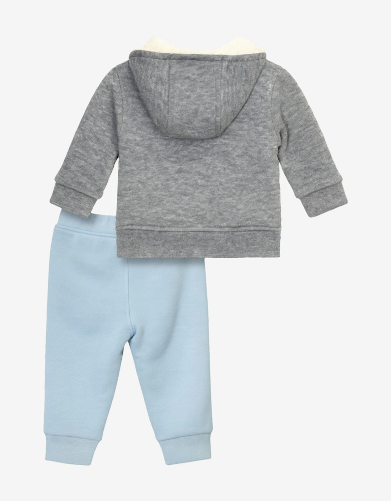 Baby Boys Snow Print 3 Piece Set in Blue