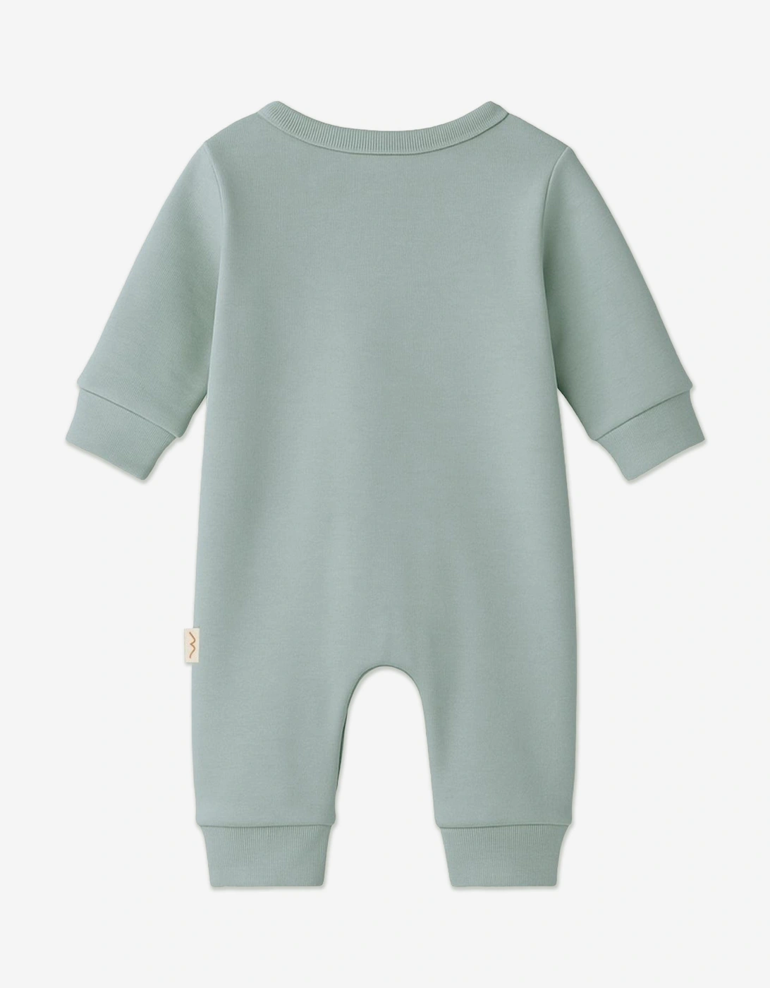 Baby Organic Cotton Romper in Green