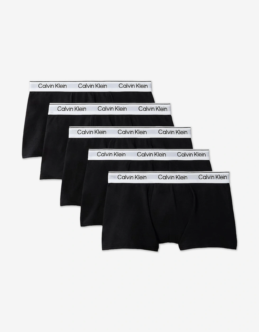Boys 5 Pack Boxer Shorts Set in Black, 5 of 4