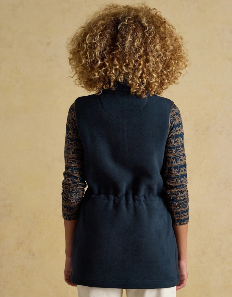 HERITAGE LONGLINE Womens Gilets Navy