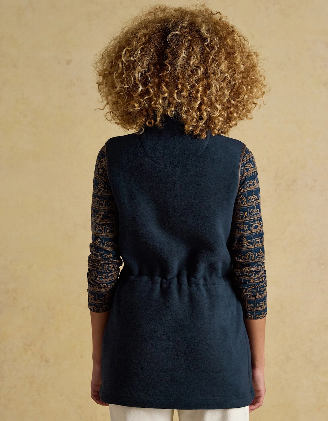 HERITAGE LONGLINE Womens Gilets Navy