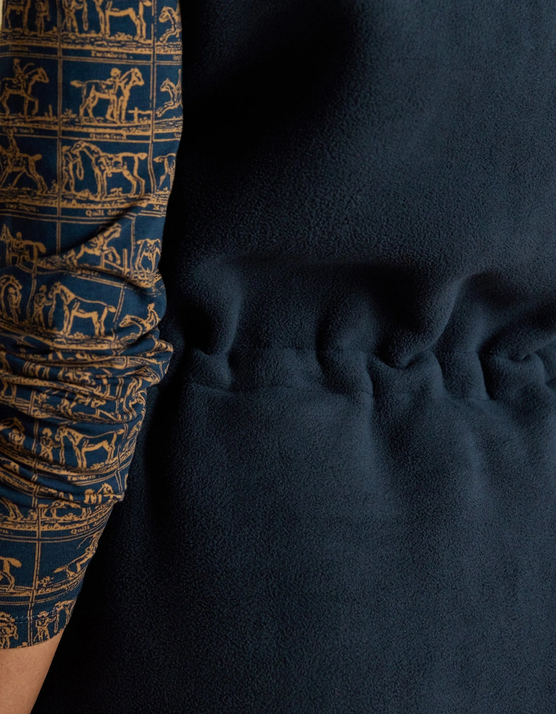 HERITAGE LONGLINE Womens Gilets Navy